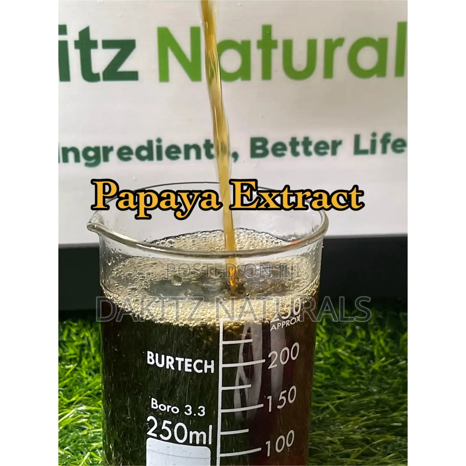 Papaya Liquid Extract 100% (1liter)