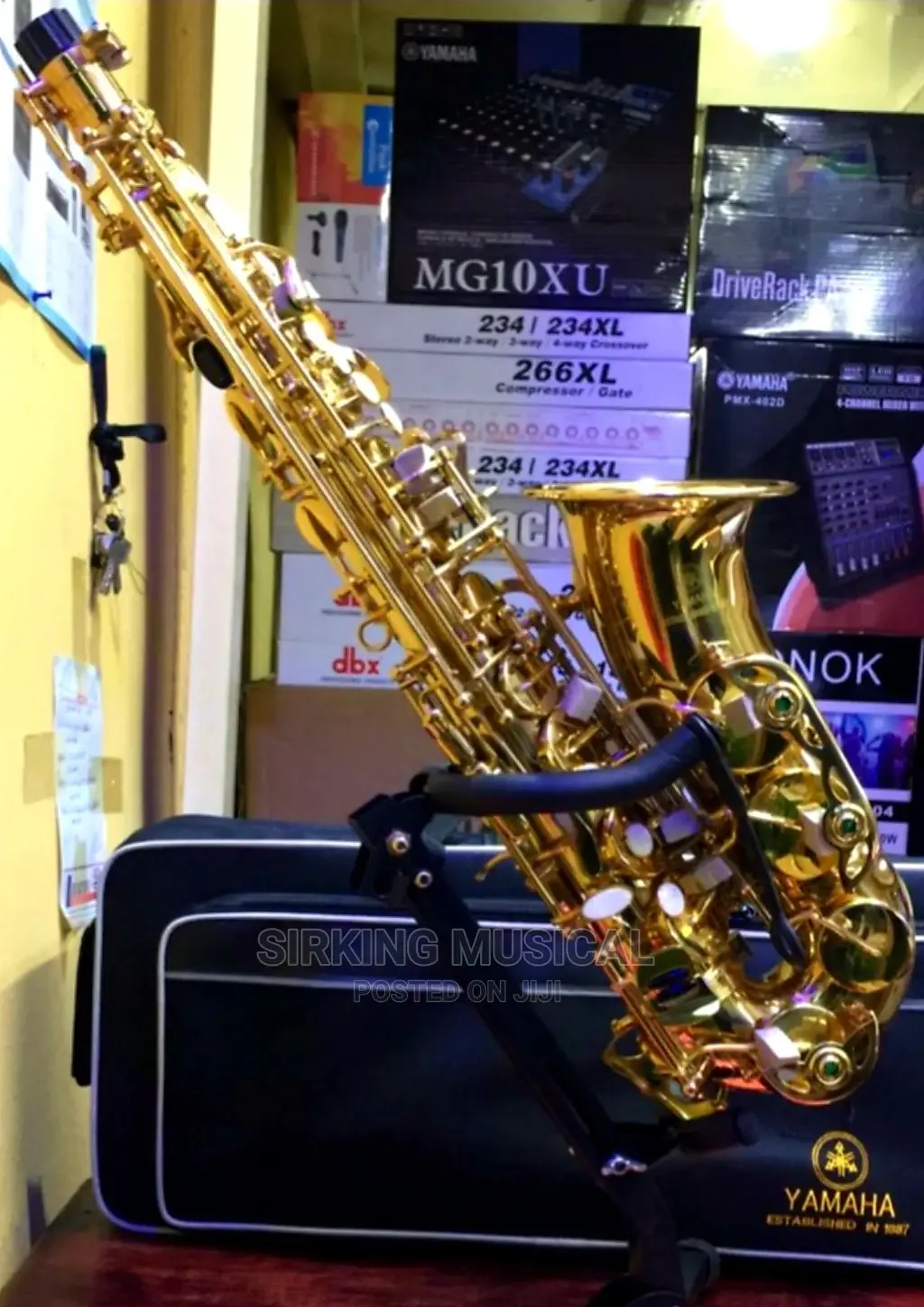 Yamaha Alto Saxophone Gold