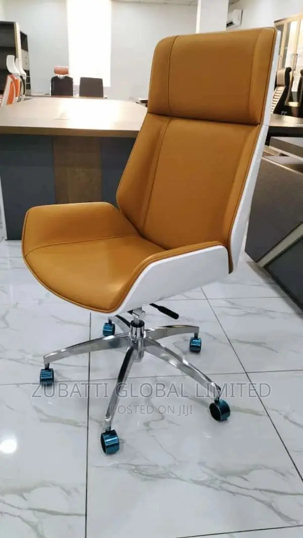 Executive Swivel Office Chair With High Back Recliner