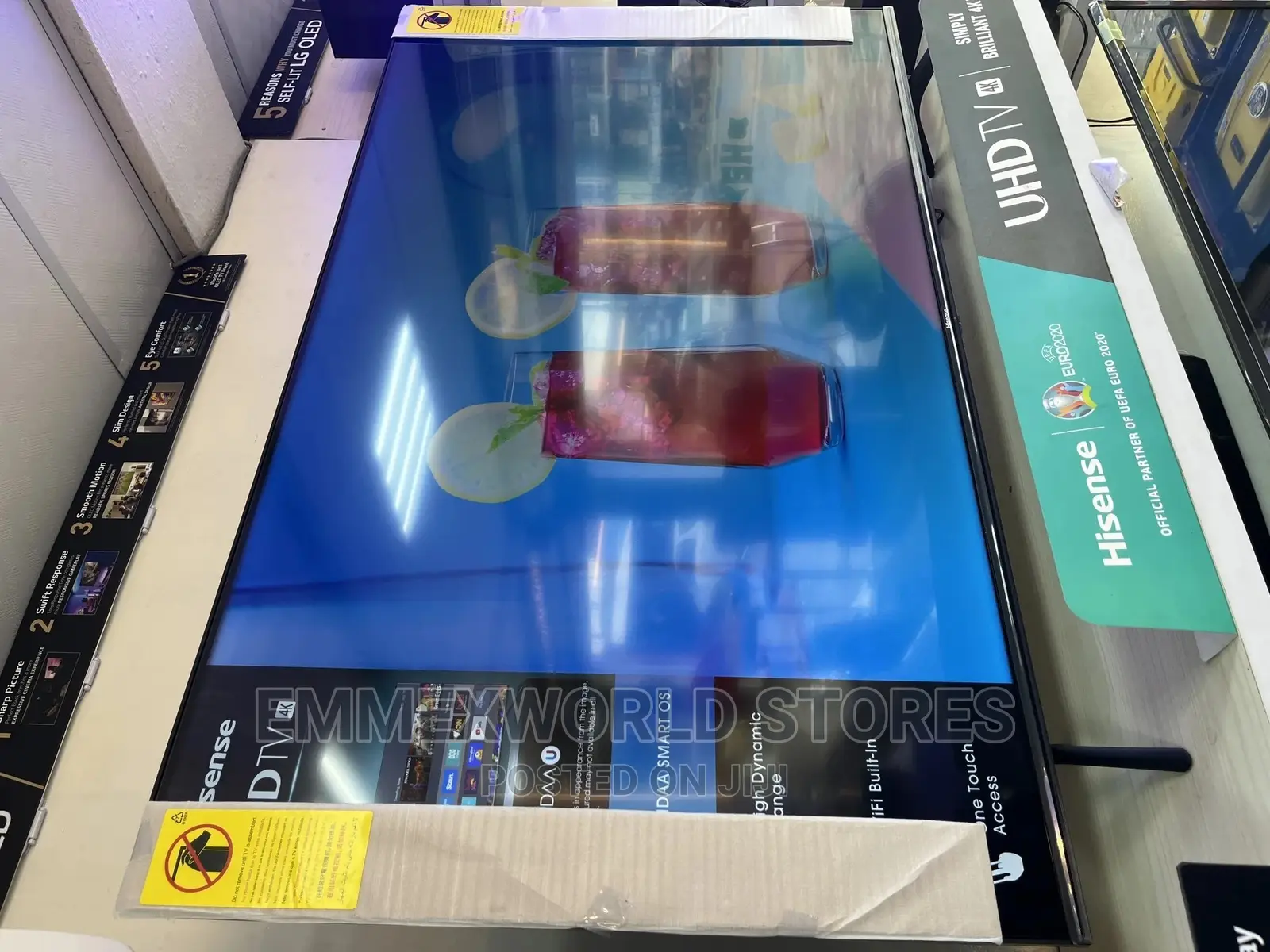 Hisense Smart 55” Uhd Tv With Netflix