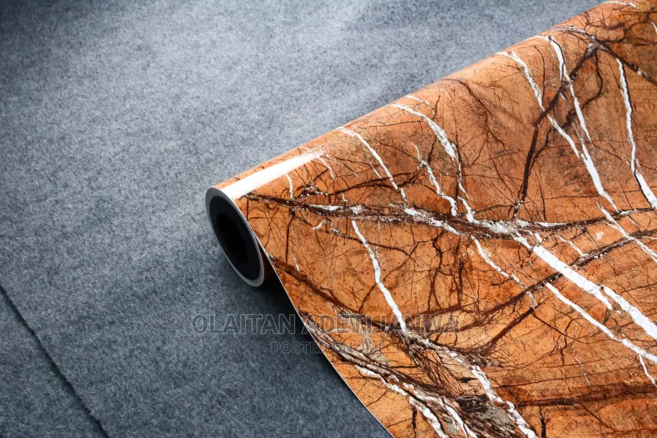 Self Adhesive Removable Marble Wallpaper Large Width