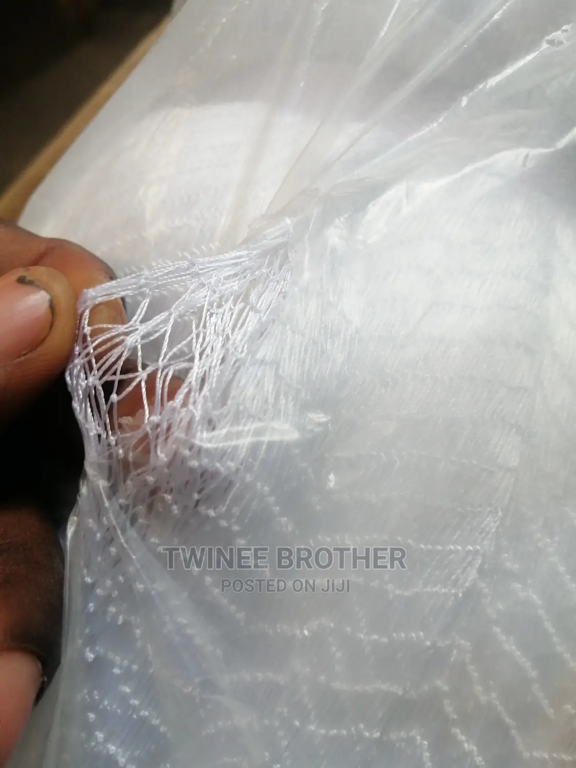 Fishing Net To Cover Pound For Fingers