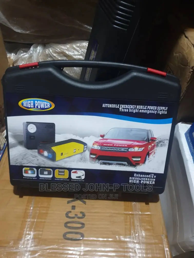 Car Jump Start With Compressor