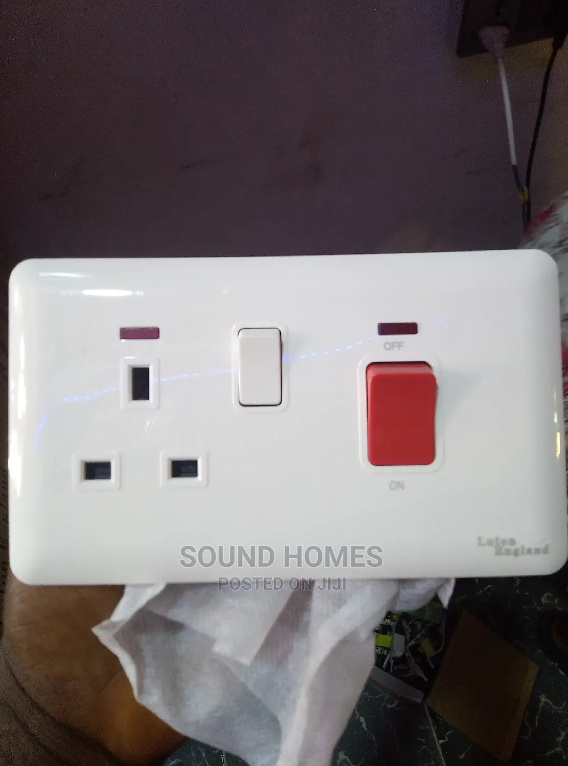 45amps England 3x6 Cooker Unit With 13amps Sockets