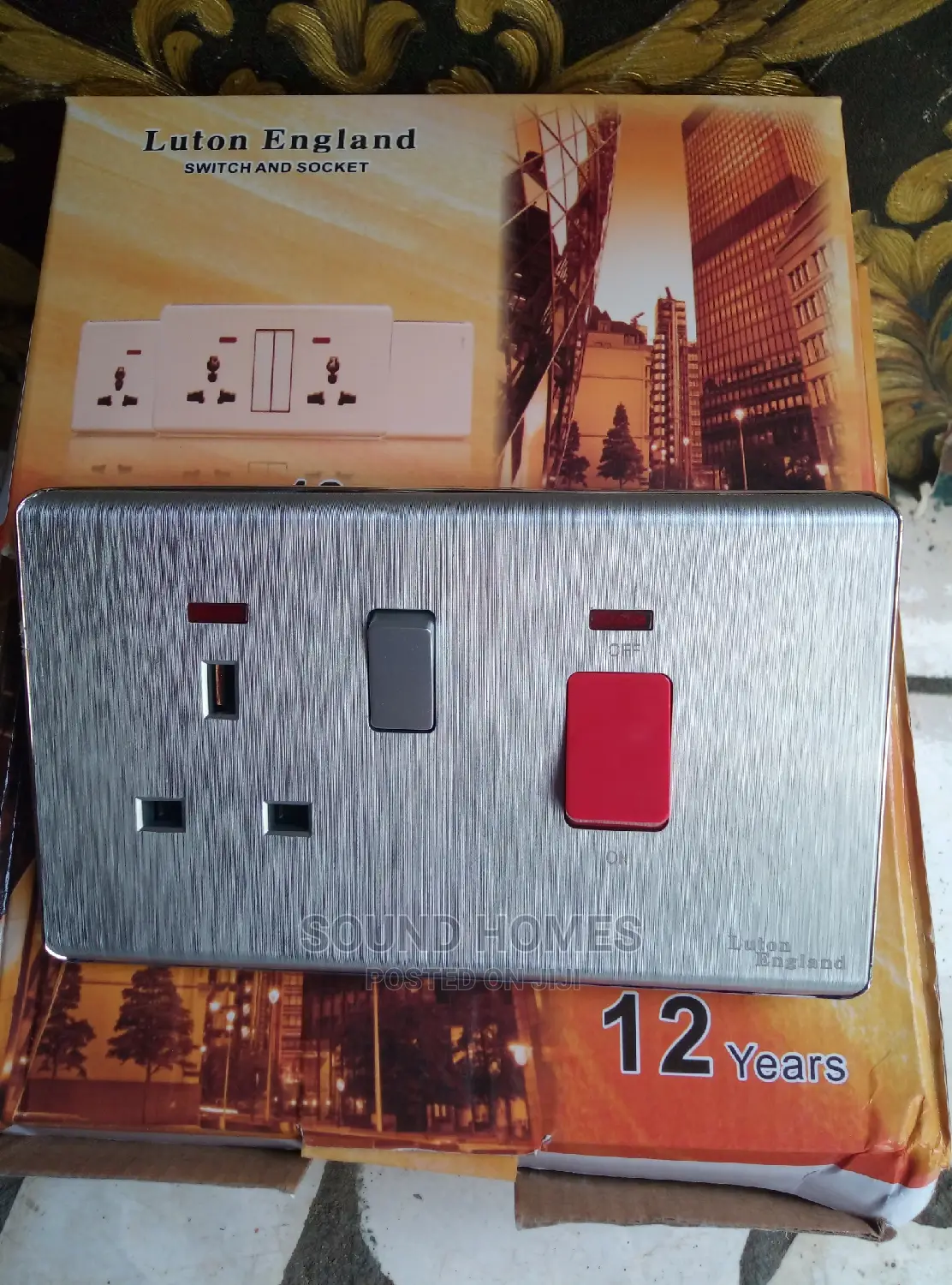 45amps England 3x6 Cooker Unit With 13amps Sockets