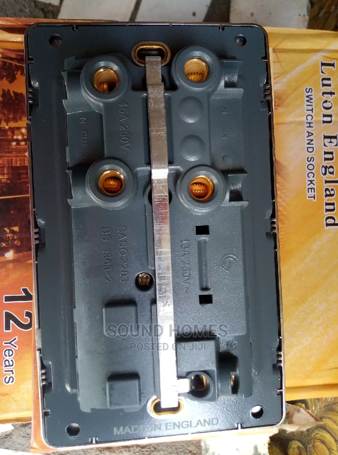 45amps England 3x6 Cooker Unit With 13amps Sockets