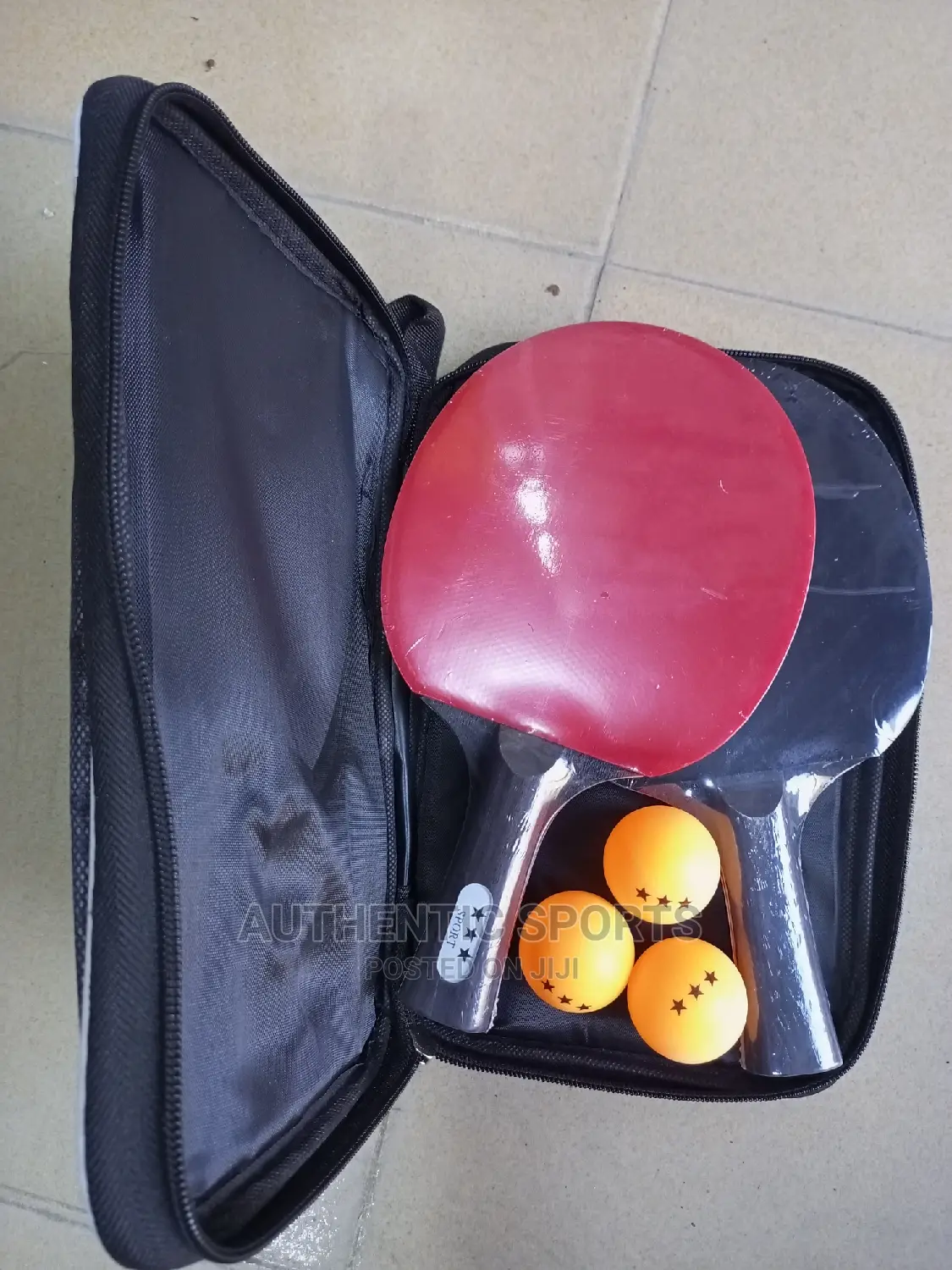 3star 2in1 Original Professional Bat and 3pcs 3tar Balls