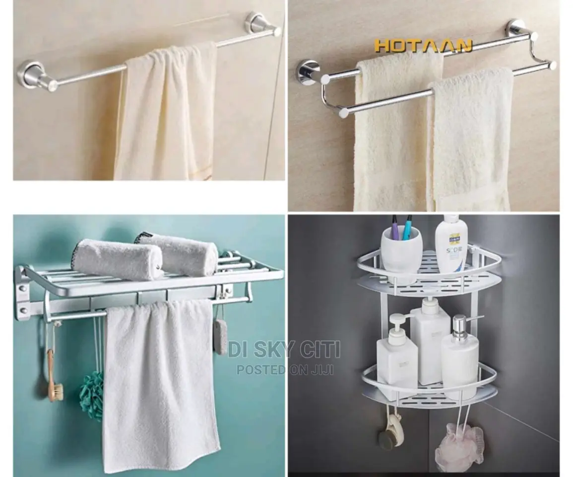 Kitchen Shelve and Towel Rail