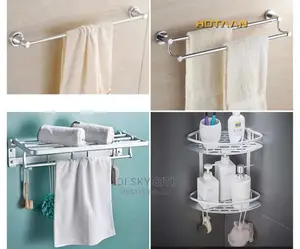 Kitchen Shelve and Towel Rail