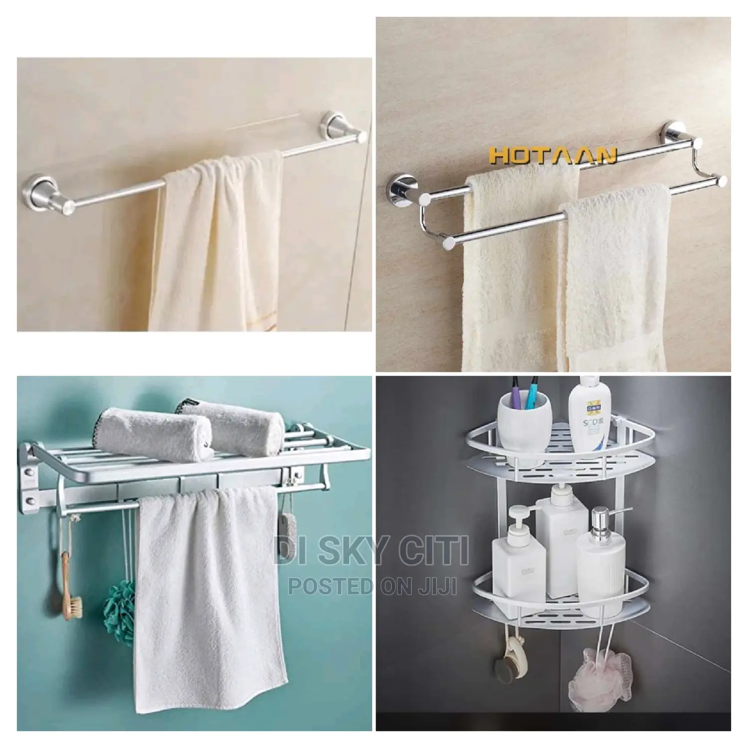 Kitchen Shelve and Towel Rail