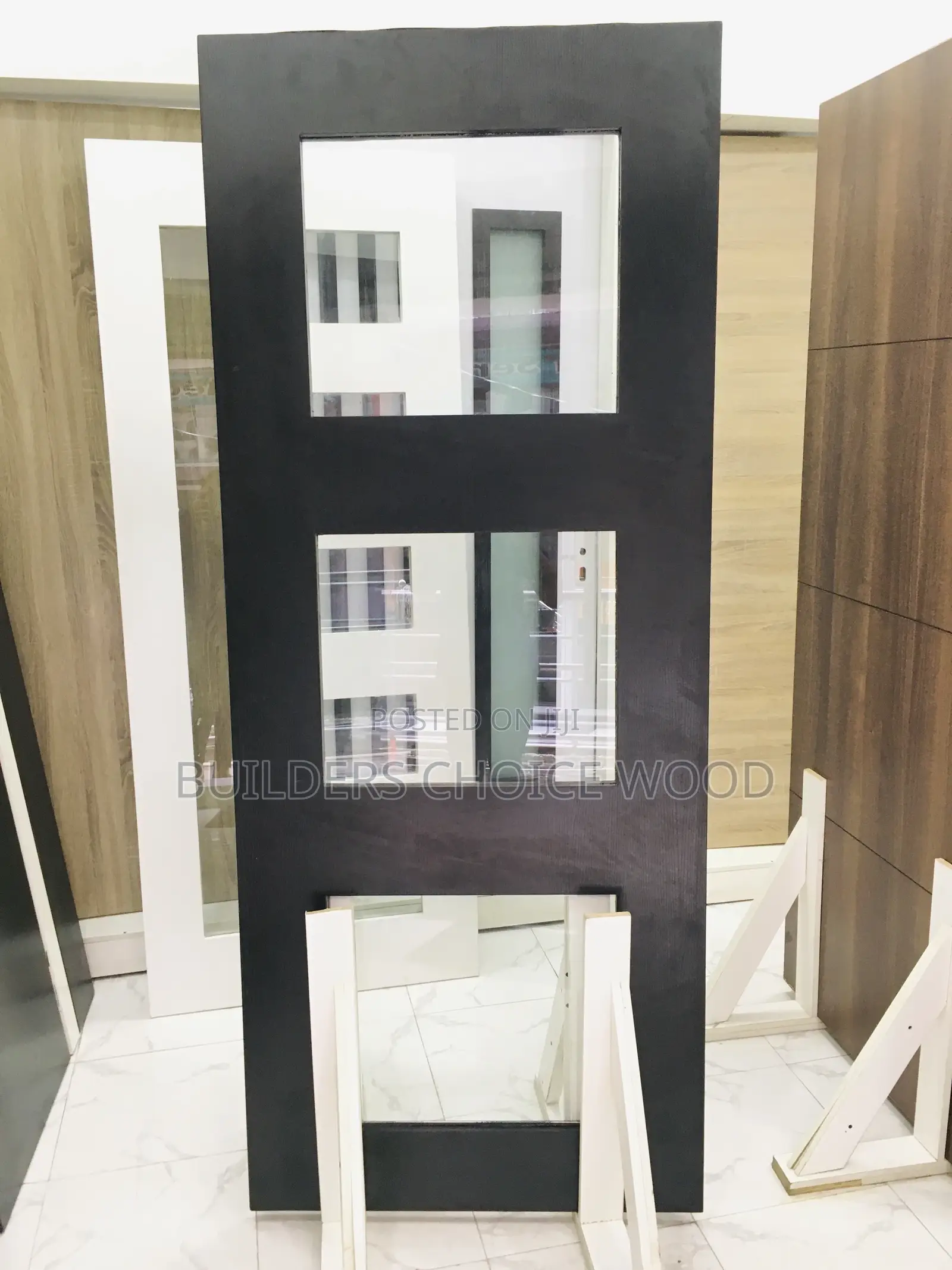 Hardcore Wooden Glass Doors