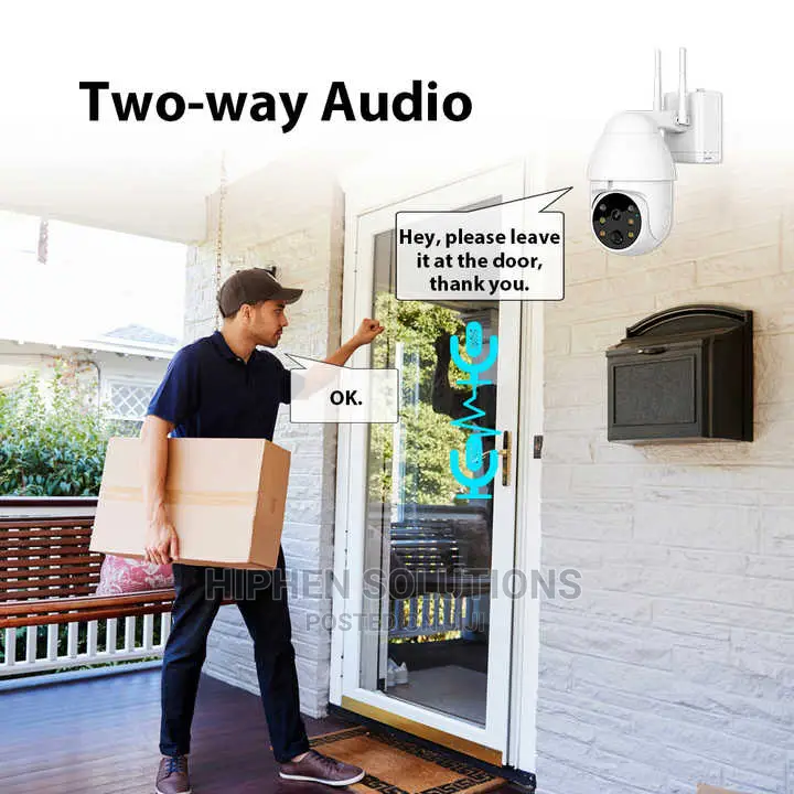 Easy Installing Home Security Solar Surveillance Camera