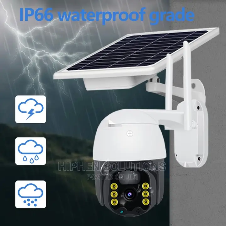 Easy to Use Security Solar Outdoor CCTV Camera