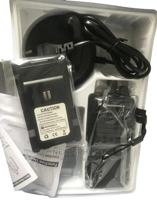 Motorola M9 Uhf Two Way Radios - Walkie Talkie
