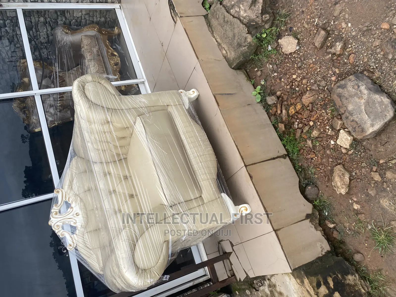 Luxury 7 Seater Living Room Fabric Made Sofa Chair.