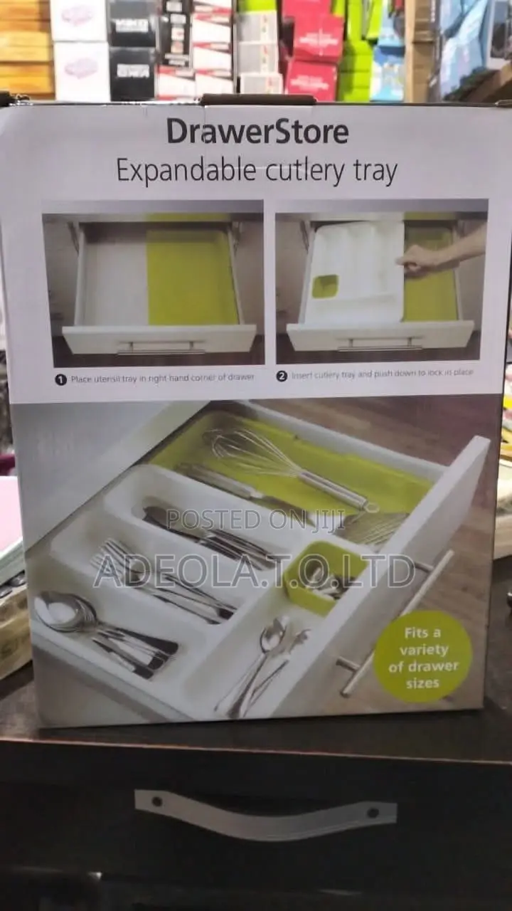 Expandable Cutlery Tray