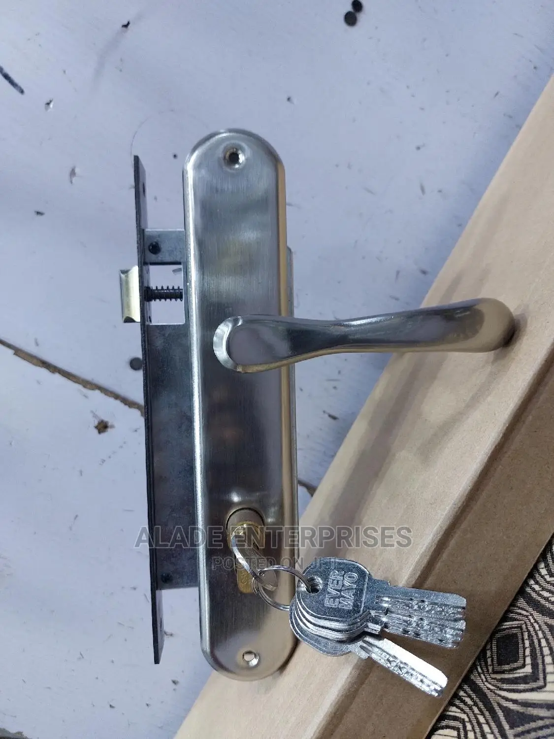 Quality Cylinder Lock With Brass Cylinder