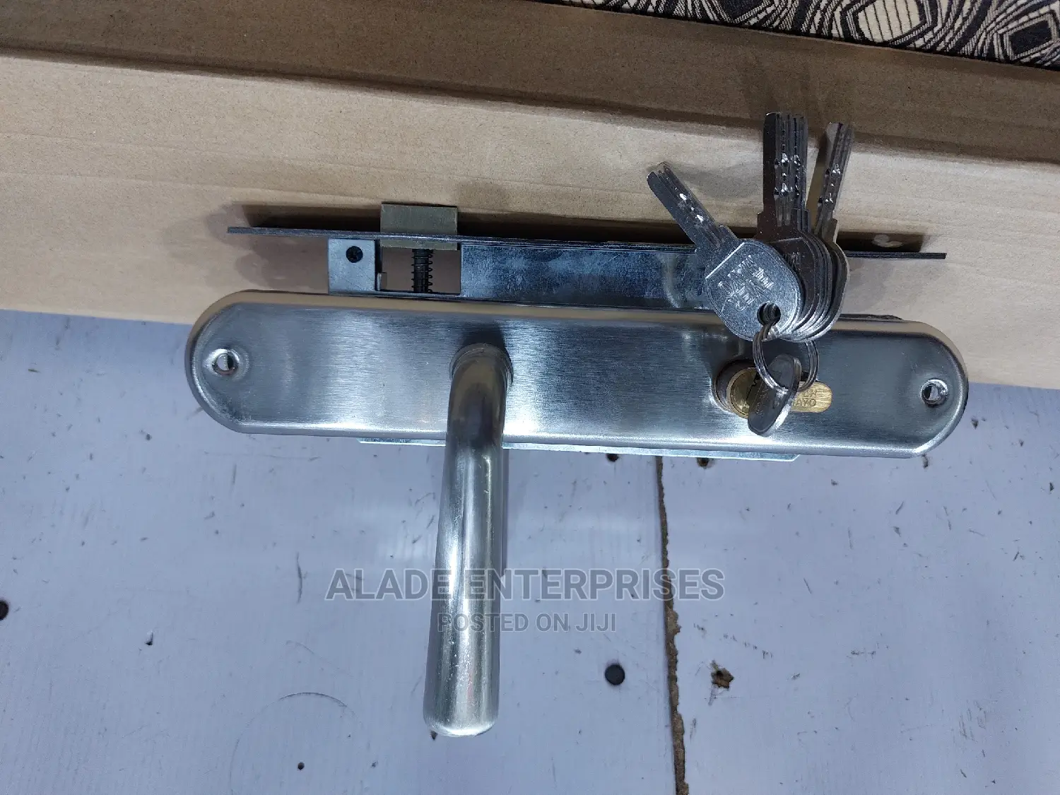 Big Cylinder Door Lock Complete Set