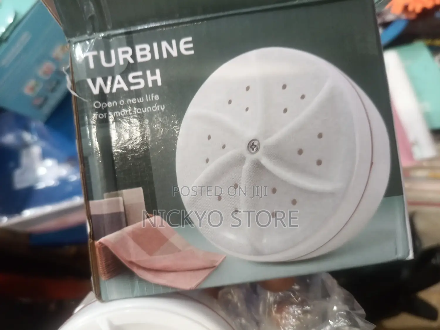 Mini Ultrasonic Turbine Washing Machine
