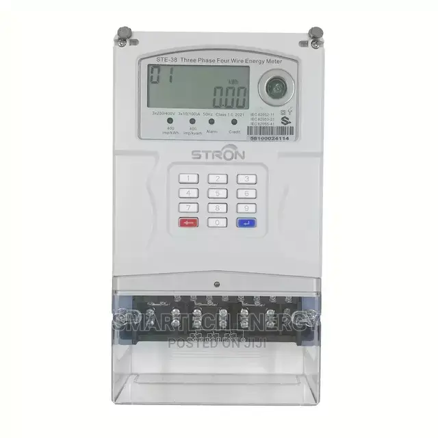 3 Phase Split Lora-Rf Prepaid Energy Check Meter With Ciu/Ste-38s