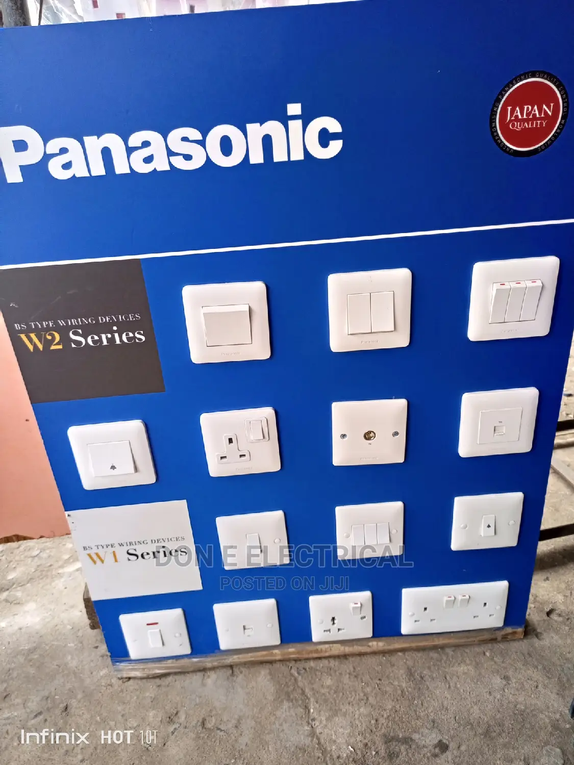 All Sizes of Switch Nd Sockets