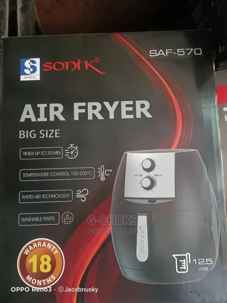 Sonik Japan Air Fryer 12.5l