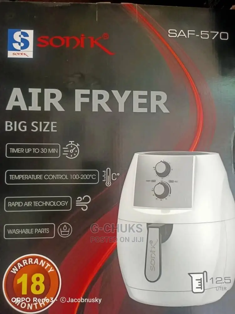 Sonik Japan Air Fryer 12.5l