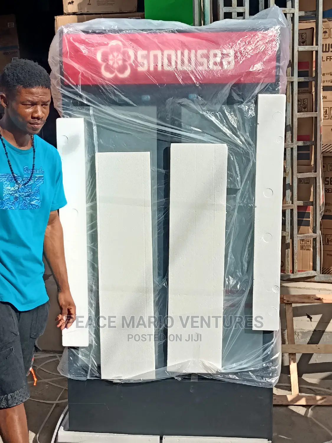 Original Snowsea Showcase Fridge Double Door With Warranty