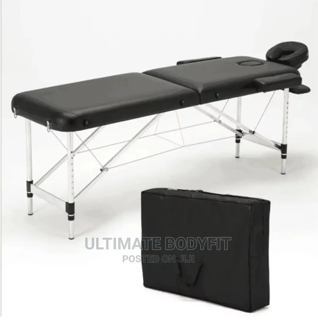 Brand New 2fold Foldable Iron Leg Massage Bed