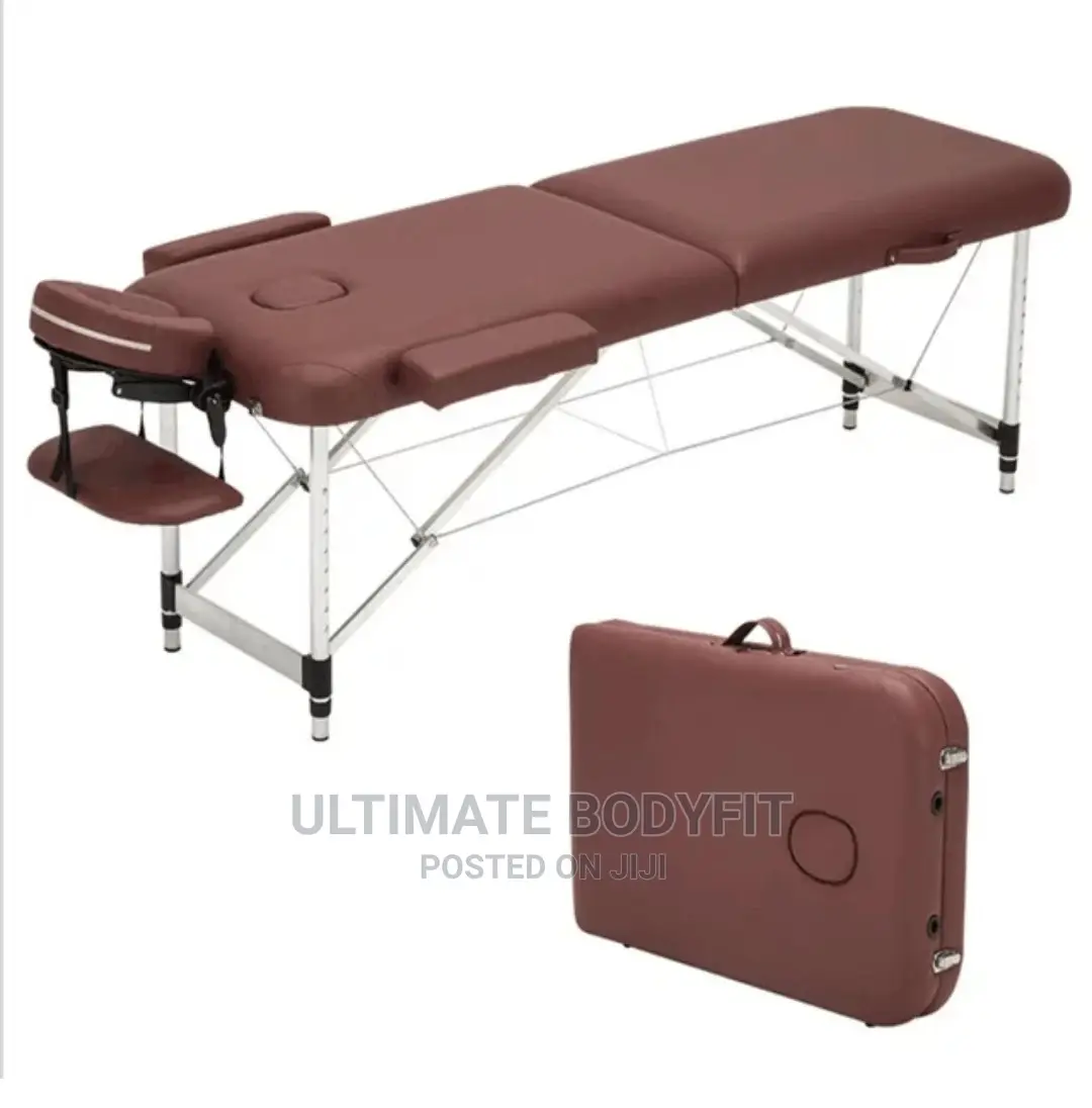 Brand New 2fold Foldable Iron Leg Massage Bed