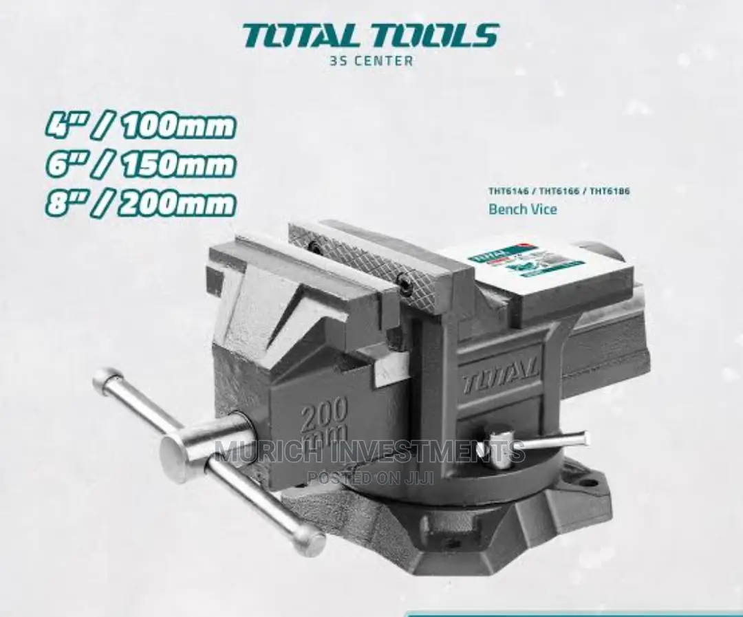 Total Bench Vise 4" 100mm