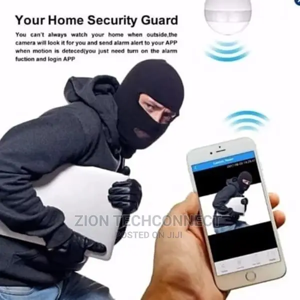 Motion Detection Spy Camera Bulb