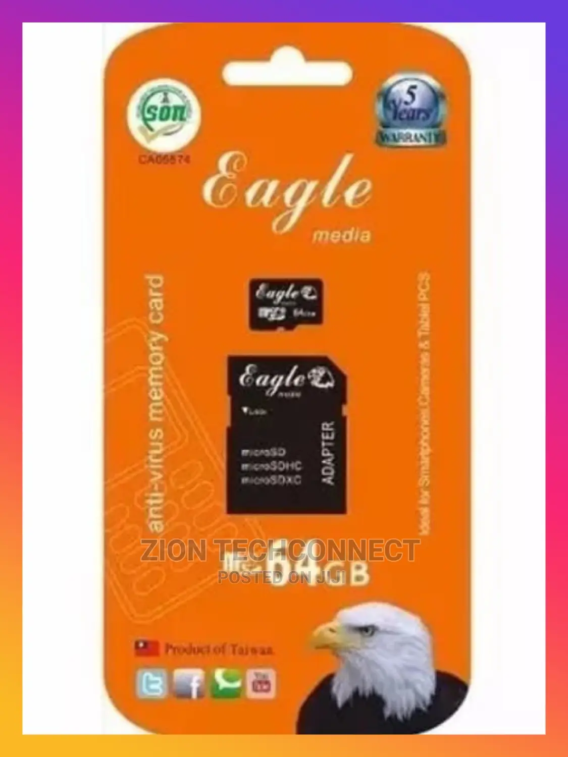 Eagle Micro Sd Card - 64 Gb