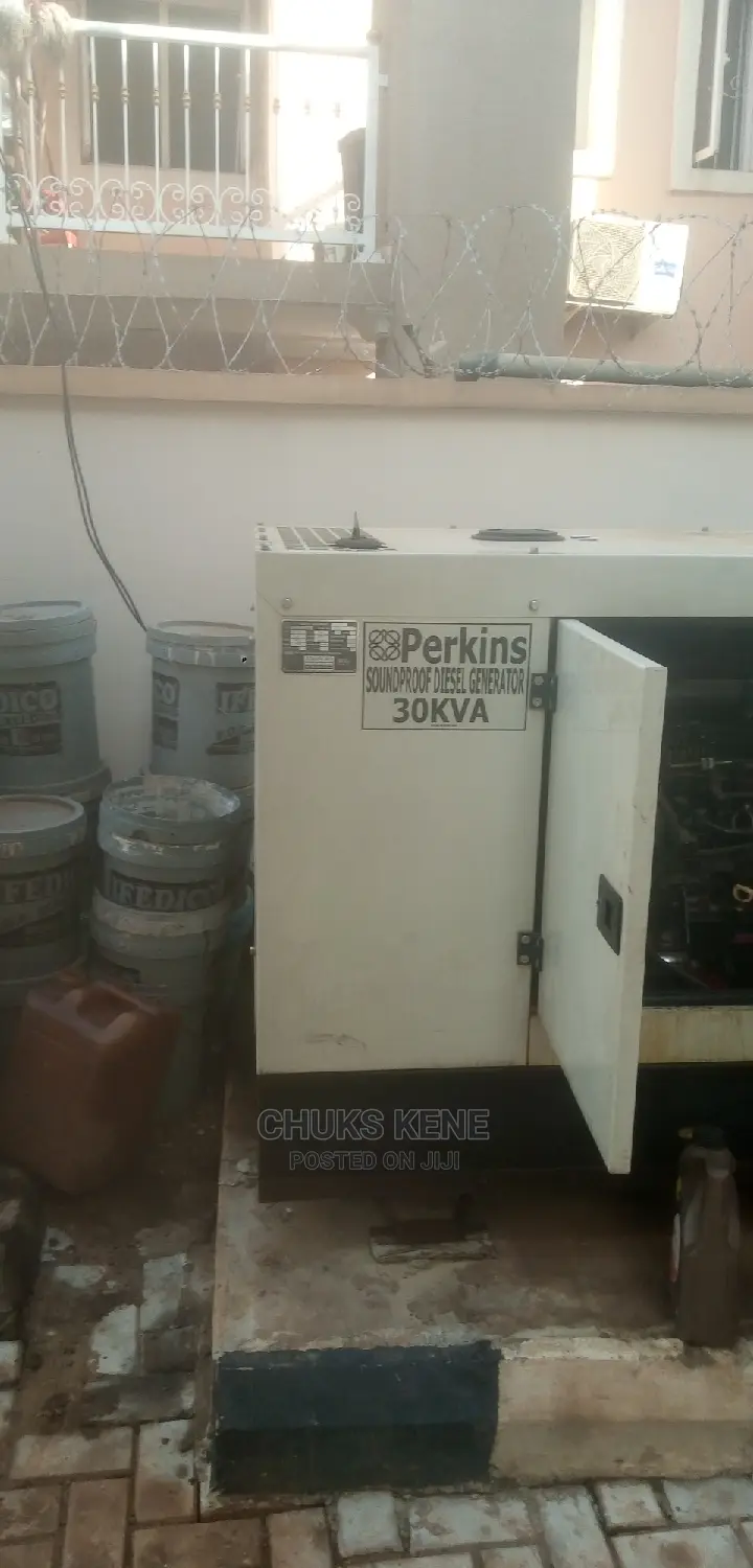30kva Brand New Perkins Sound Proof Generator, 3phase