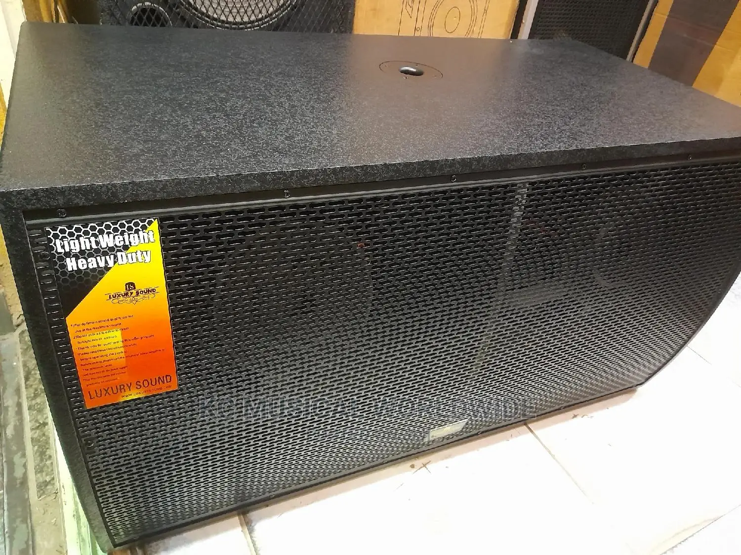 Luxury Sound Double Subwoofer Model 218