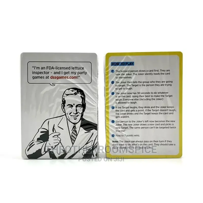 You Laugh You Drink Card Game