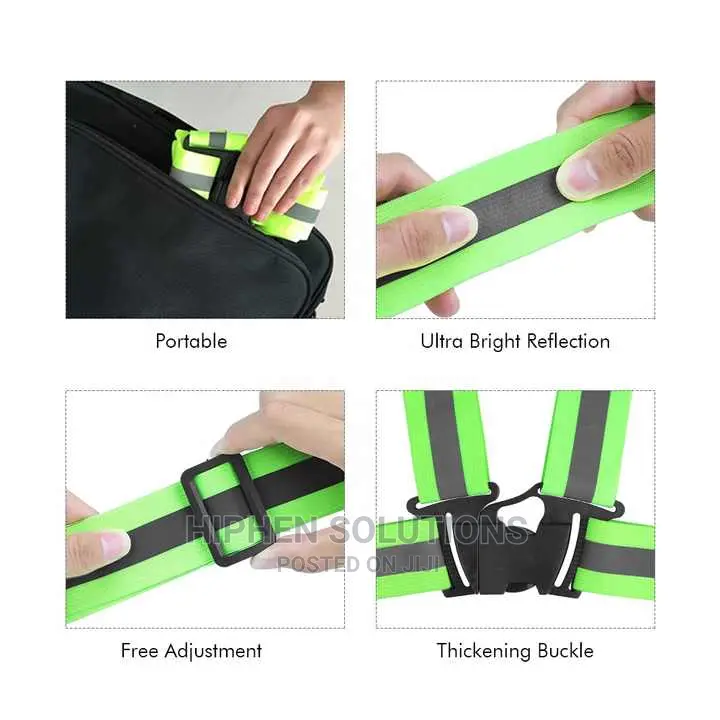 Versatile Safety Adjustable Reflective Vest