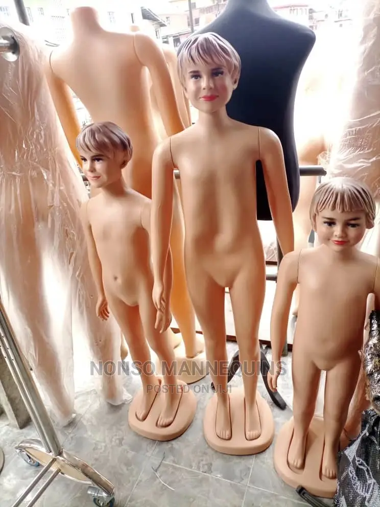 Plastic Kids Display Mannequin of Various Ages