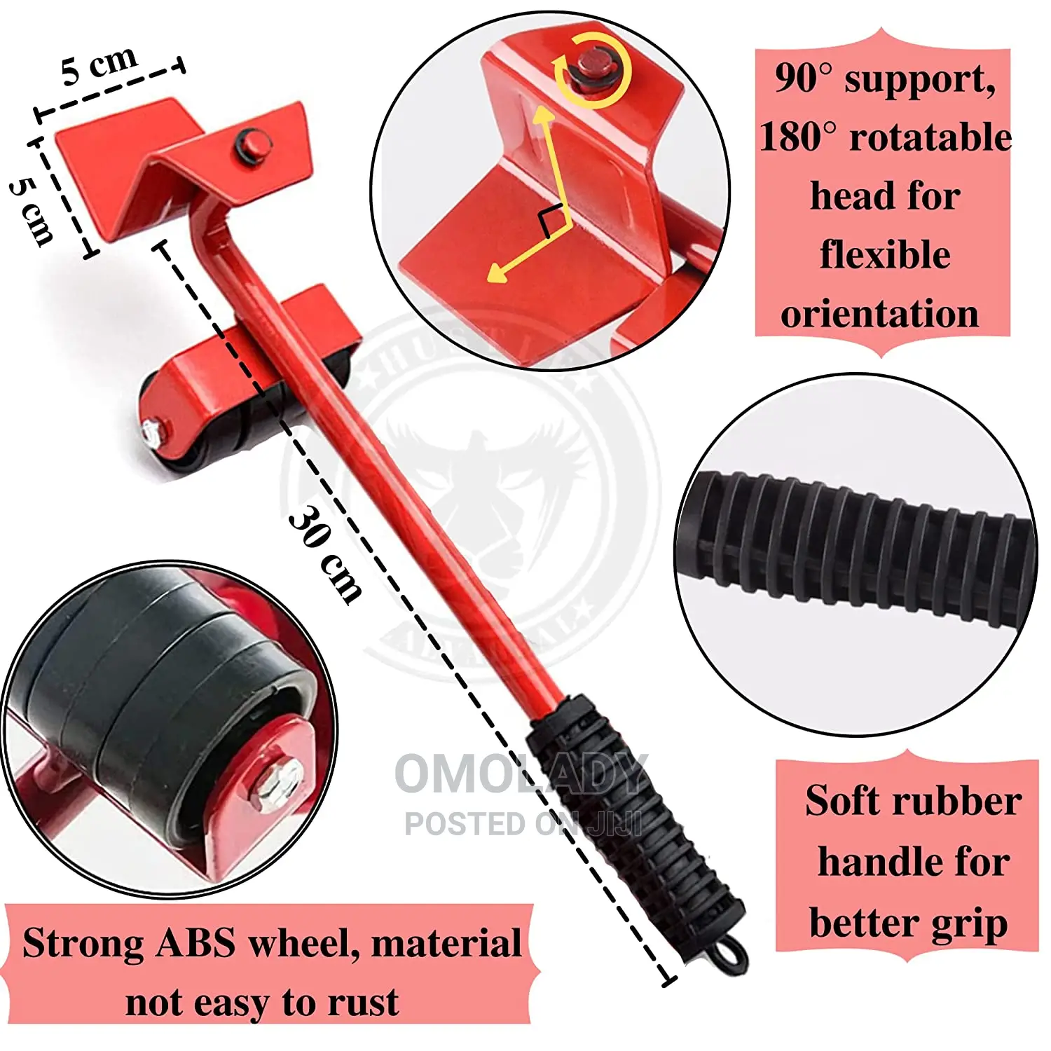 Furniture Lifter Mover Tool Set With Pads