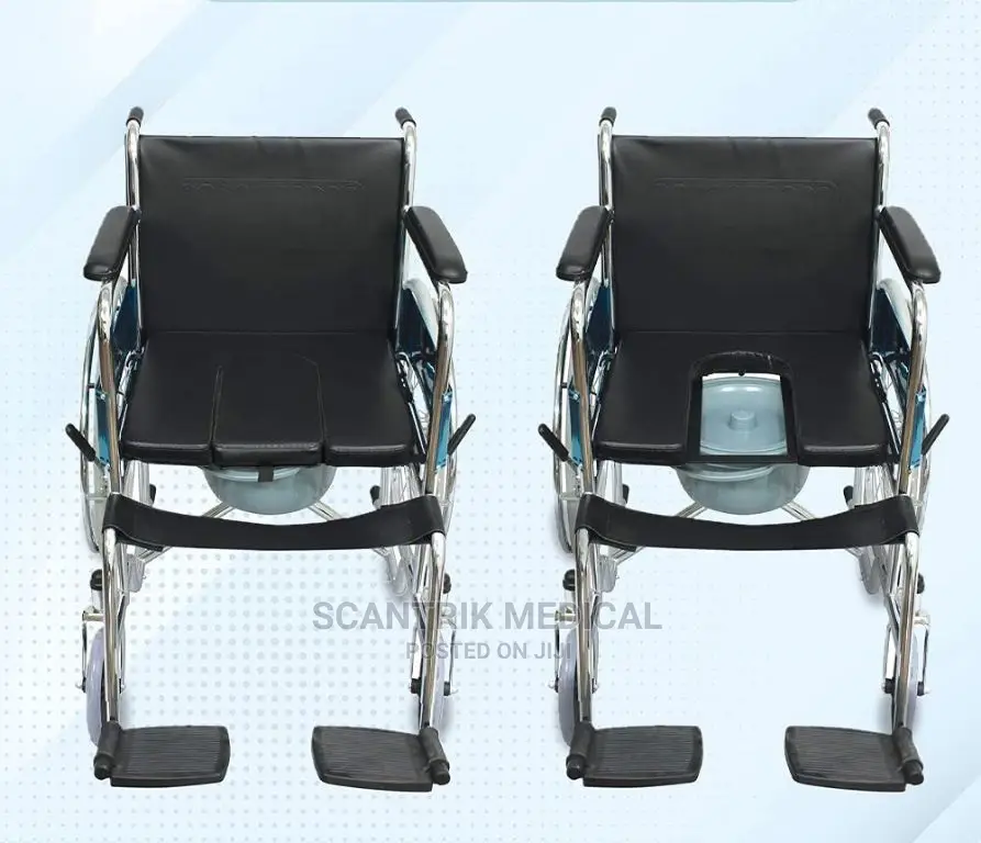 High Quality Light Weight Wheelchair With Commode for Home