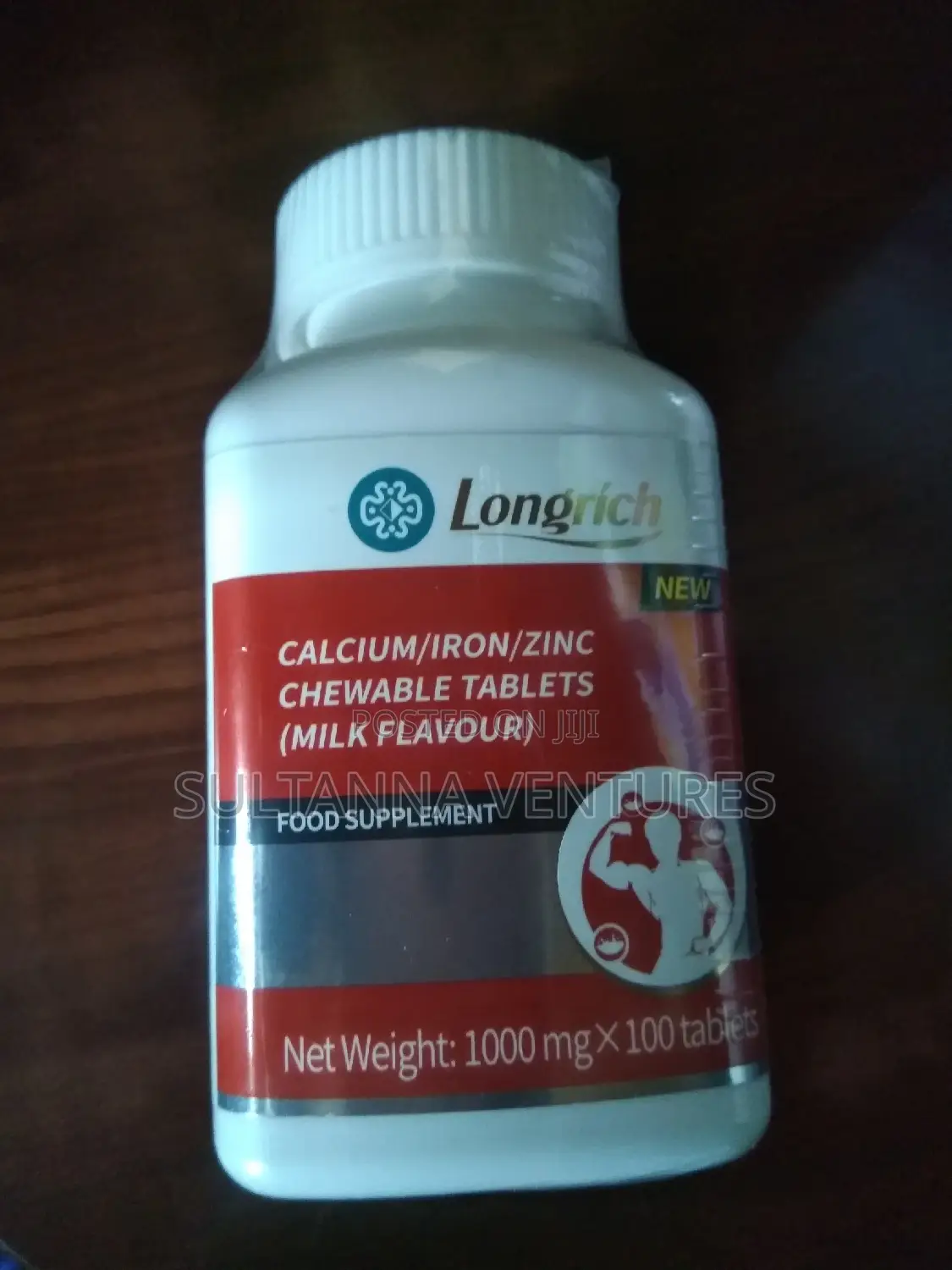 Longrich Milky Chewable Calcium/Iron/Zinc (New Calcium)
