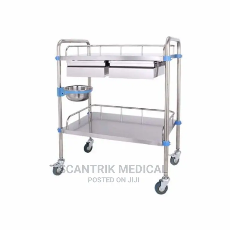 Stainless Steel Instrument Trolly