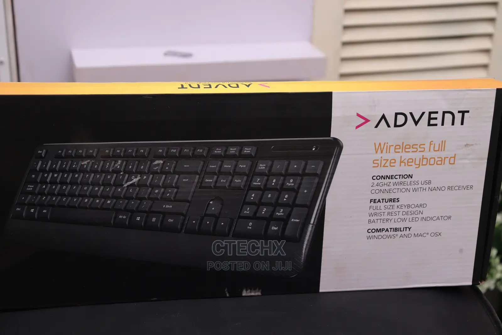 Advent AKBWL15 Wireless Full-Size Multi-Media Hot Keys .
