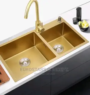 Mat Gold Sink for Ur Royal Executive Gold Kitchen