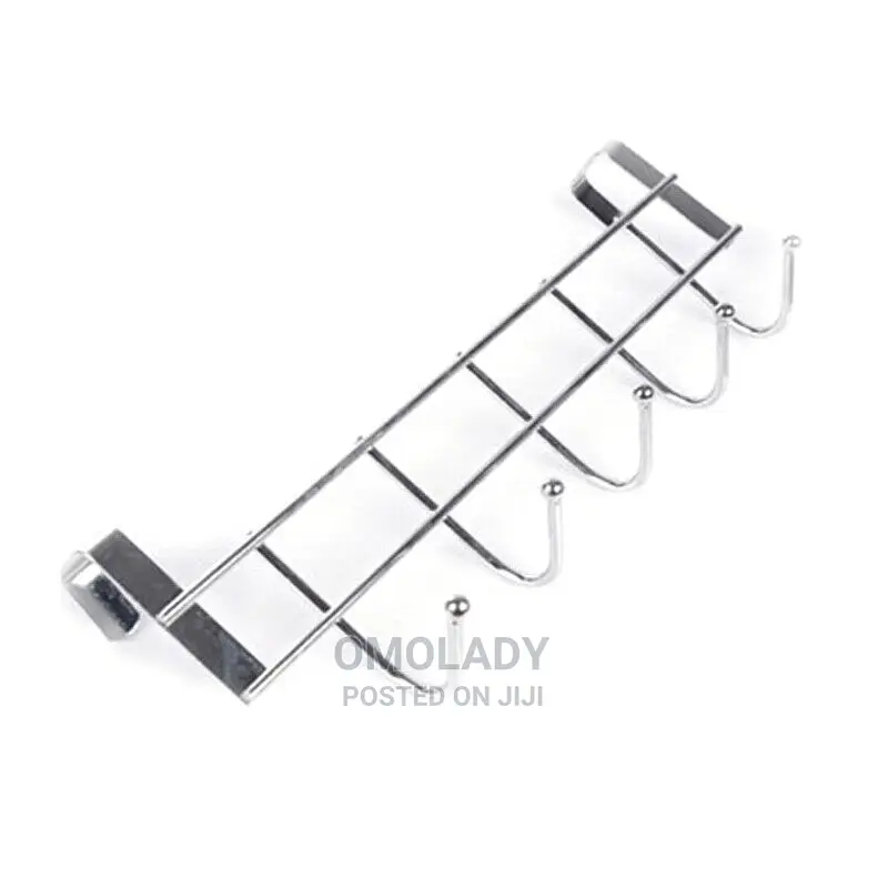 5-Hooks Stainless Steel Kitchen Organizer