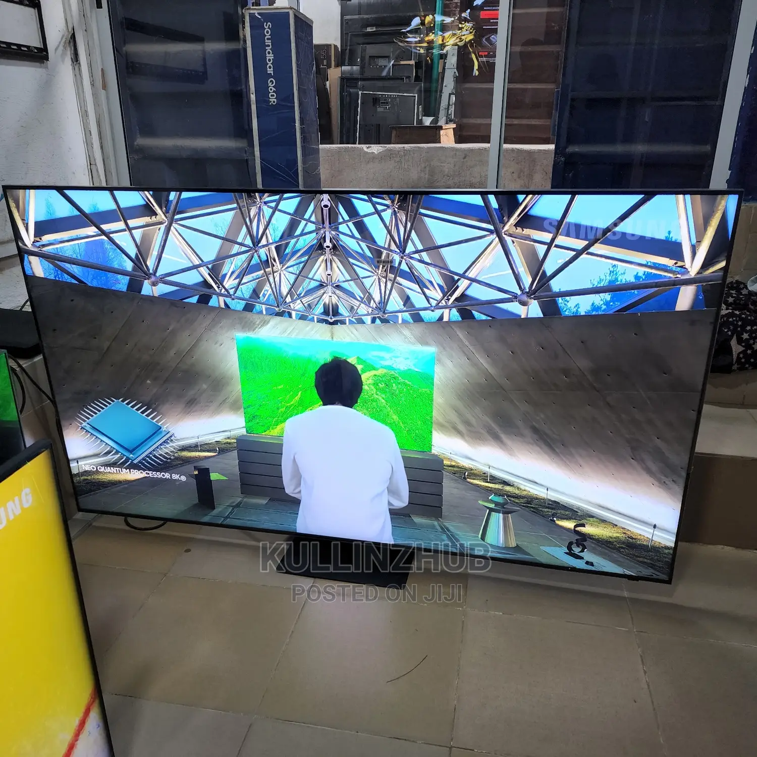 Uk Used 75inch Samsung Neo Qled HDR Smart TV-QA75QN900BWX