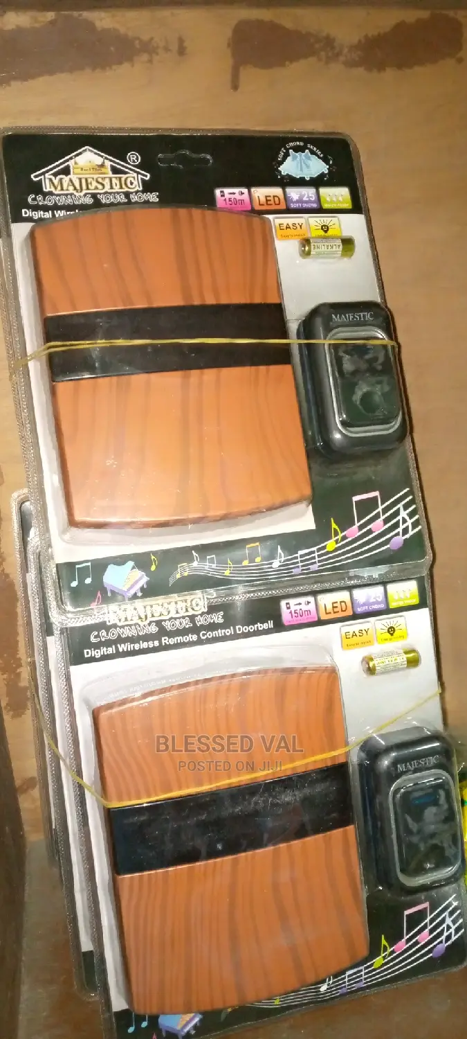 Britaania England Digital Wireless Remote Control Doorbell