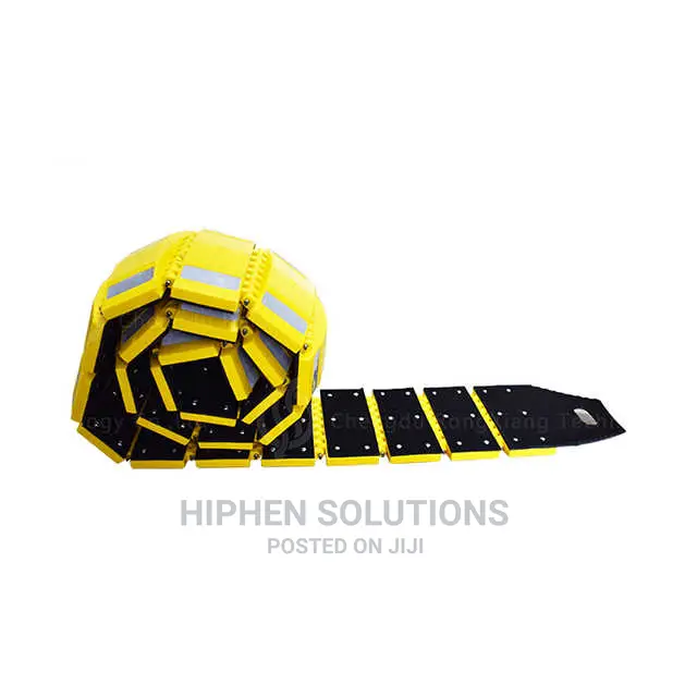 Rolled Storage Innovative Roadside Safety Speed Bump