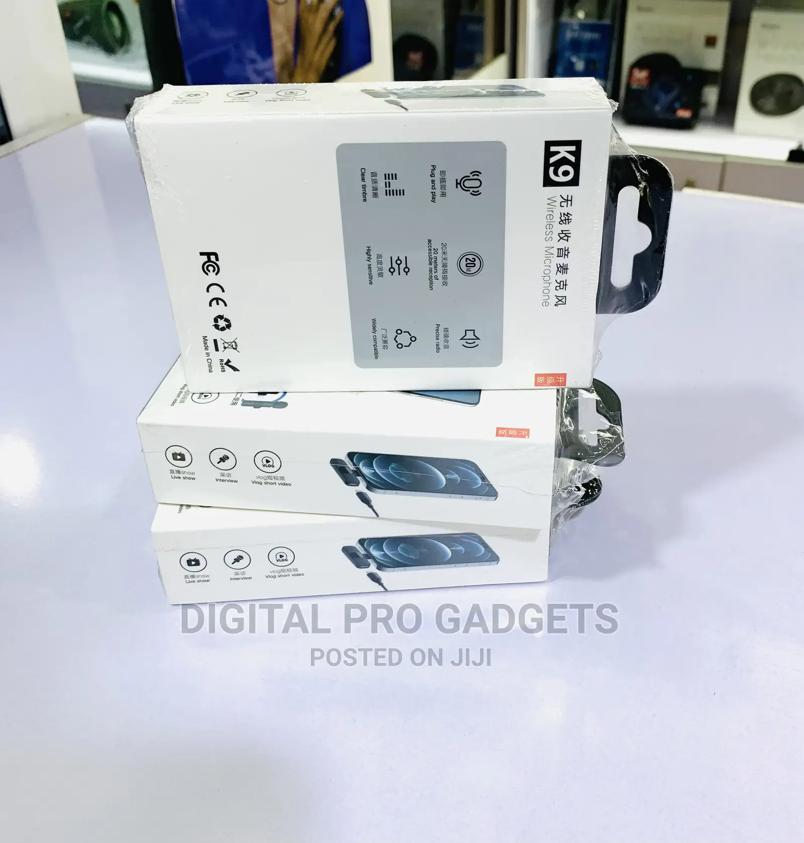 Wireless Phone Microphone for All Smartphones