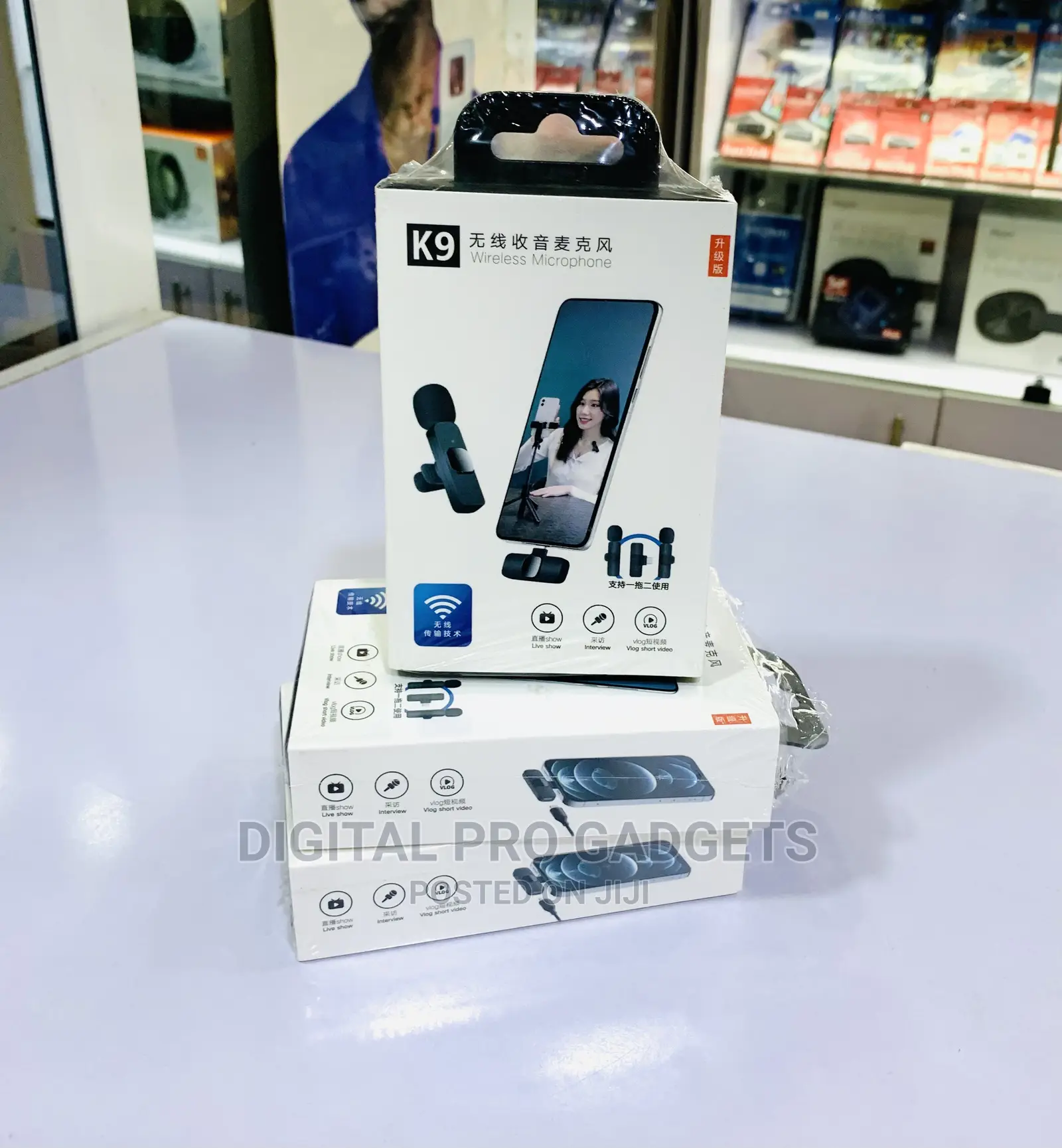 Wireless Phone Microphone for All Smartphones